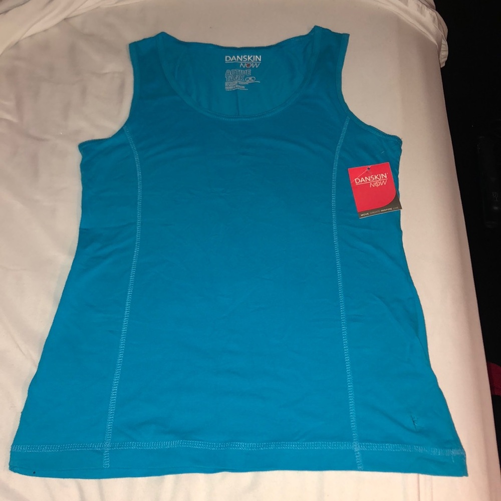 Blue tank top